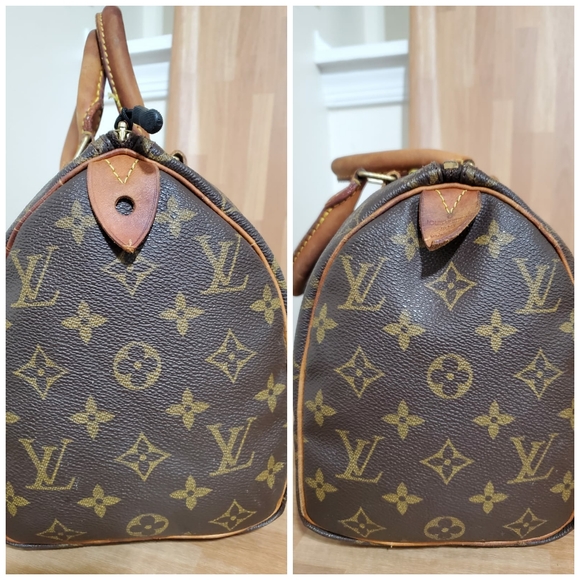LOUIS VUITTON Monogram Canvas Speedy 25 Bag - Picture 8 of 12